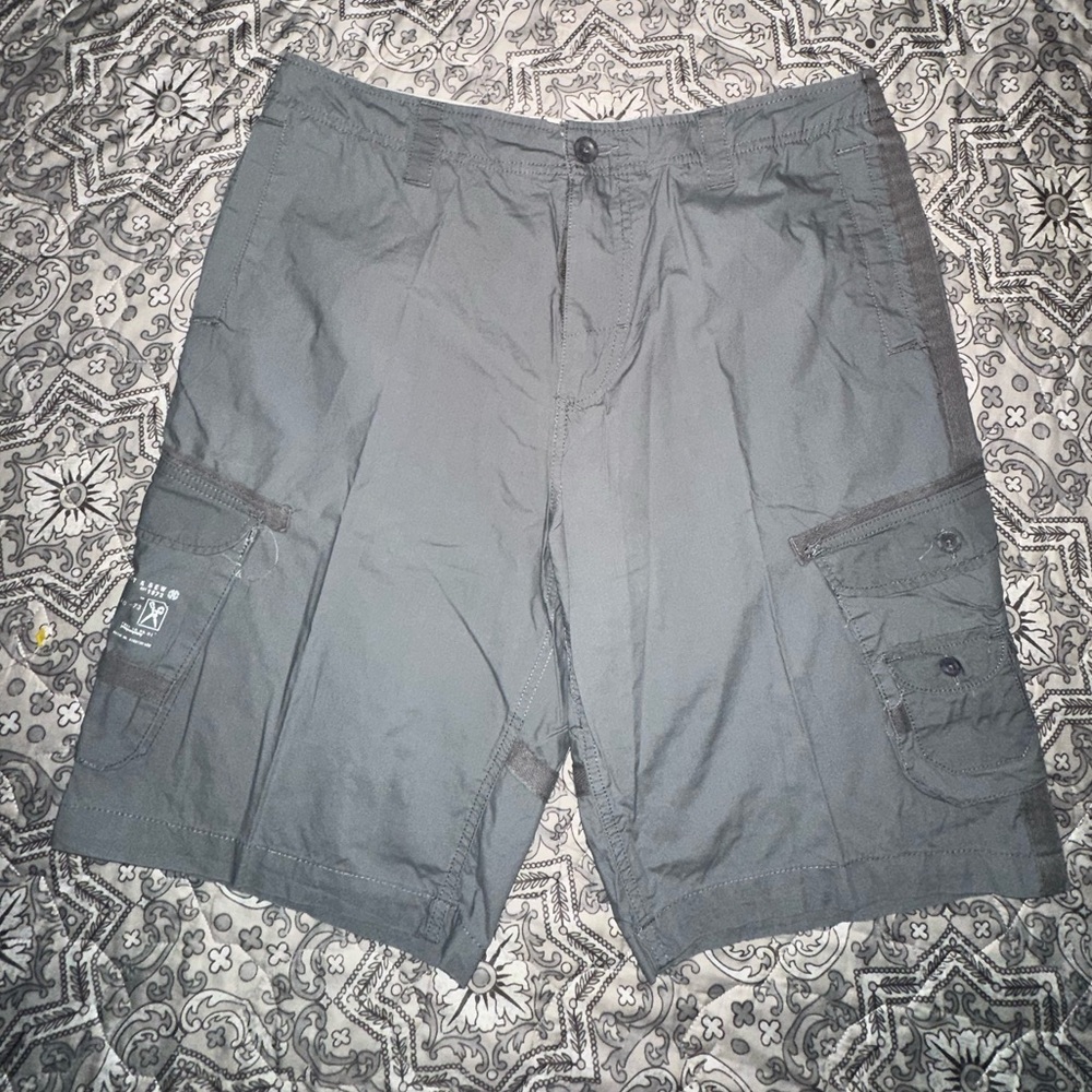 Marc Ecko Charcoal Cargo Shorts